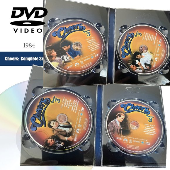 DVD: Cheers : Complete Third Season (3rd) Season - Picture 3 of 3